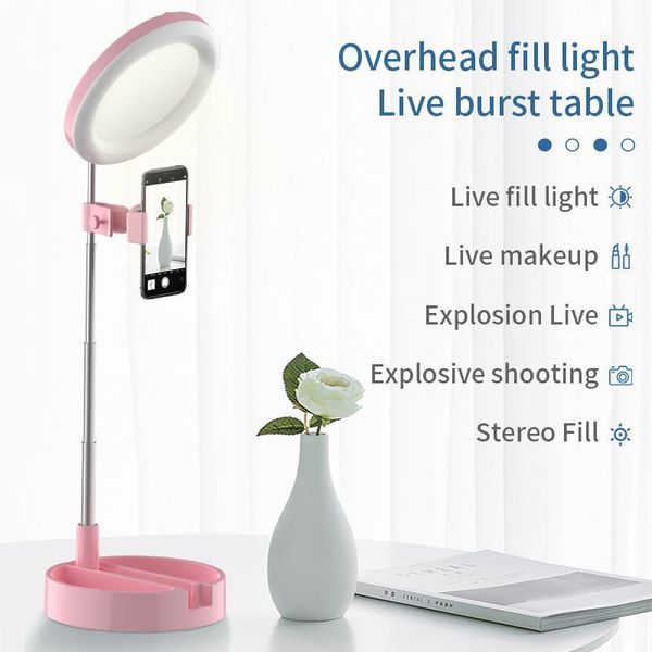 flashes 6'' led ring light tricolor fill for selfie makeup pography video live stream lamp stand mobile phone stand1
flashes 6'' led ring light tricolor fill for selfie makeup pography video live stream lamp stand mobile phone stand1