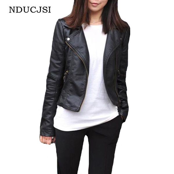 women's jackets nducjsi women outerwear coats pu faux leather fashion autunm winter lady zipper pockets motorcycle cool black xxxl, Black;brown
women's jackets nducjsi women outerwear coats pu faux leather fashion autunm winter lady zipper pockets motorcycle cool black xxxl, Black;brown