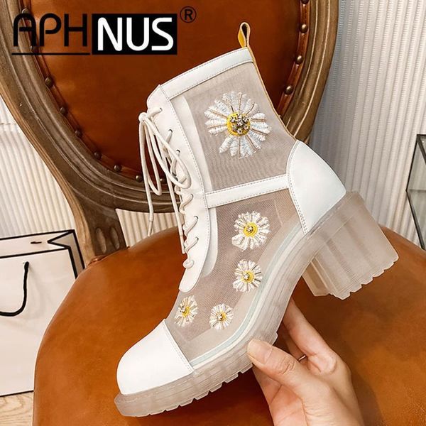 aphnus womens boots cut outs flowers lace up short ankle low mid heels pumps woman 2020 shoes for women new boot1, Black
aphnus womens boots cut outs flowers lace up short ankle low mid heels pumps woman 2020 shoes for women new boot1, Black