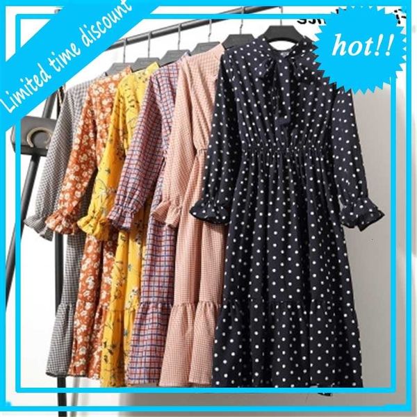 2021 spring summer leisure plus size women dresses bohemian flower print long mouwen chiffon dress boog flowers celebration, Black
2021 spring summer leisure plus size women dresses bohemian flower print long mouwen chiffon dress boog flowers celebration, Black