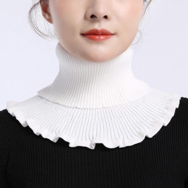 scarves solid ruffle elastic wool knit pullover false colloar warm scarve winter female cycling windproof neck guard scarf n99, Blue;gray
scarves solid ruffle elastic wool knit pullover false colloar warm scarve winter female cycling windproof neck guard scarf n99, Blue;gray