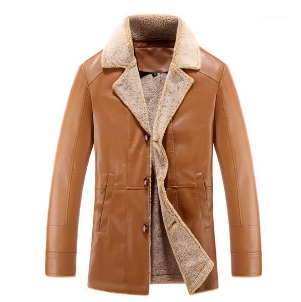 men's fur & faux single-breasted motorcycle leather jacket men mens coats plus velvet clothes casual jaqueta de couro khaki b3691, Black
men's fur & faux single-breasted motorcycle leather jacket men mens coats plus velvet clothes casual jaqueta de couro khaki b3691, Black