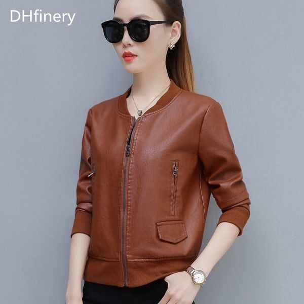 dhfinery leather jacket women bust 95- slim motorcycle pu jacket green caramel faux leather jackets plus size m- lj201012, Black
dhfinery leather jacket women bust 95- slim motorcycle pu jacket green caramel faux leather jackets plus size m- lj201012, Black