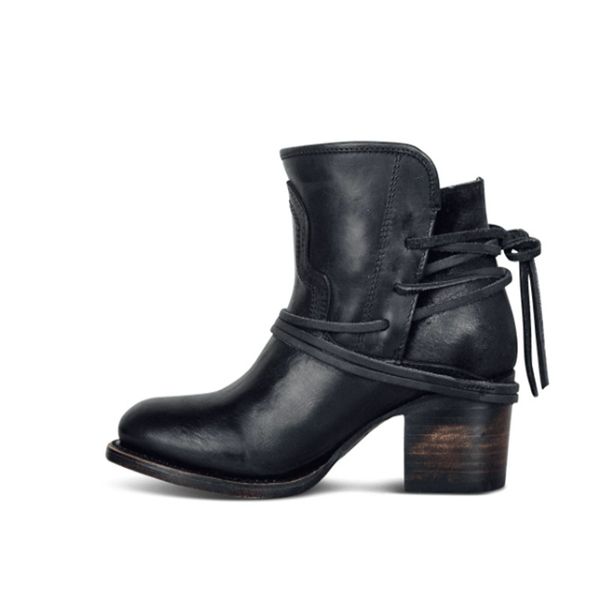 europe and the united states retro l rear strap chunky-heel ankle boots for women winter boots c1120, Black
europe and the united states retro l rear strap chunky-heel ankle boots for women winter boots c1120, Black