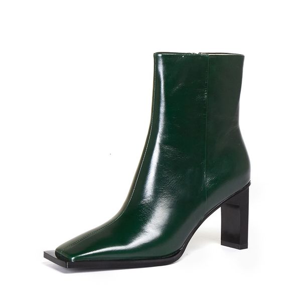 arrival 2021 new feminine fashion genuine high heels thick toe solid boots 9qsh, Black
arrival 2021 new feminine fashion genuine high heels thick toe solid boots 9qsh, Black