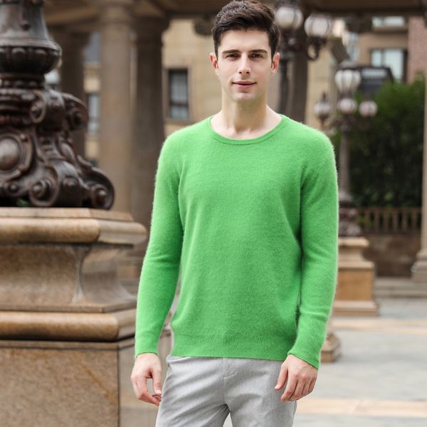 2020 new fashion double thickening loose neck vison cashmere long sleeve sweater with solid knitted male pullovers, White;black
2020 new fashion double thickening loose neck vison cashmere long sleeve sweater with solid knitted male pullovers, White;black