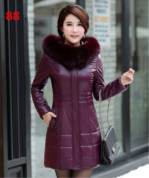 2021 new real leather fox winter fur thick white duck down warm jacket parka mujer female coat wxf575 5wmw, Black
2021 new real leather fox winter fur thick white duck down warm jacket parka mujer female coat wxf575 5wmw, Black