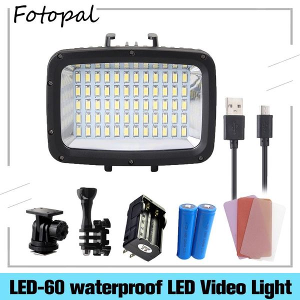 fol 1800lm 3modes waterproof underwater 40m 5500k 60pcs led diving light video studio p lamp for sport dslr camera
fol 1800lm 3modes waterproof underwater 40m 5500k 60pcs led diving light video studio p lamp for sport dslr camera
