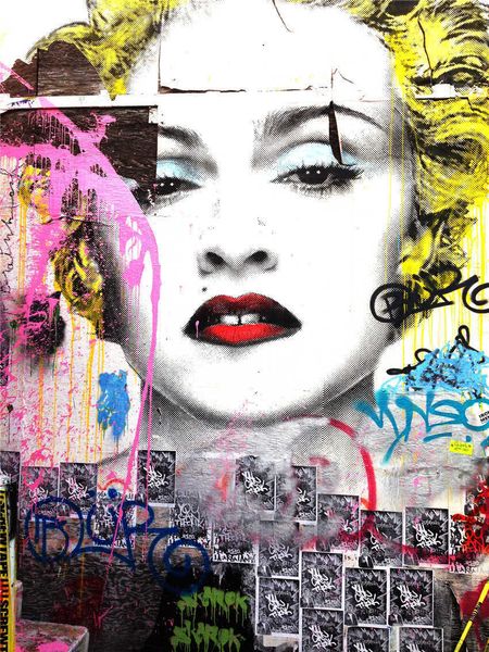 mr brainwash graffiti art decor madonna home handpainted &hd print oil painting on canvas wall art canvas pictures em24
mr brainwash graffiti art decor madonna home handpainted &hd print oil painting on canvas wall art canvas pictures em24