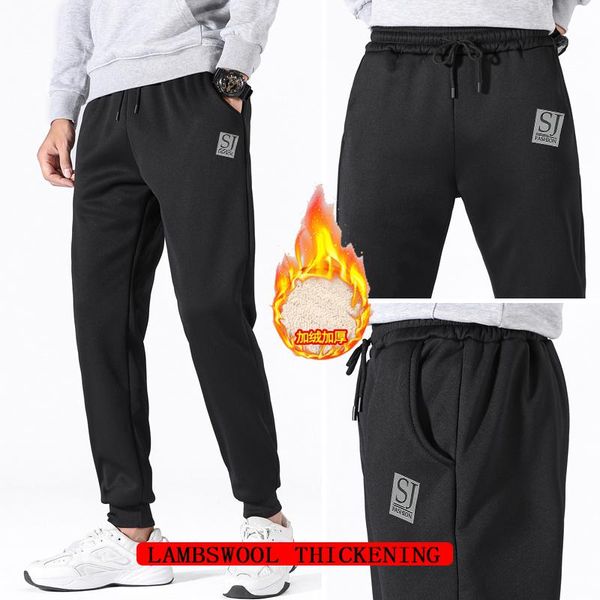 men's pants 2021 autumn and winter lambswool thickening thickened casual elastic sports large loose leggings 5xl, Black
men's pants 2021 autumn and winter lambswool thickening thickened casual elastic sports large loose leggings 5xl, Black