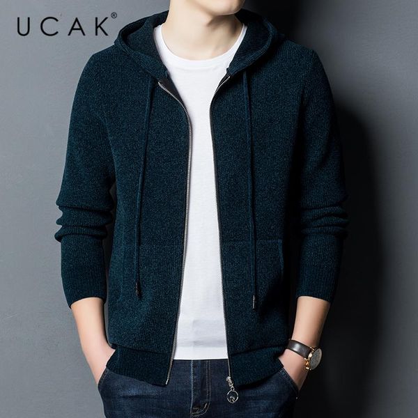 ucak brand new fashion chenille cardigans men clothes spring new arrivals solid color streetwear hooded pullover homme u1048, White;black
ucak brand new fashion chenille cardigans men clothes spring new arrivals solid color streetwear hooded pullover homme u1048, White;black