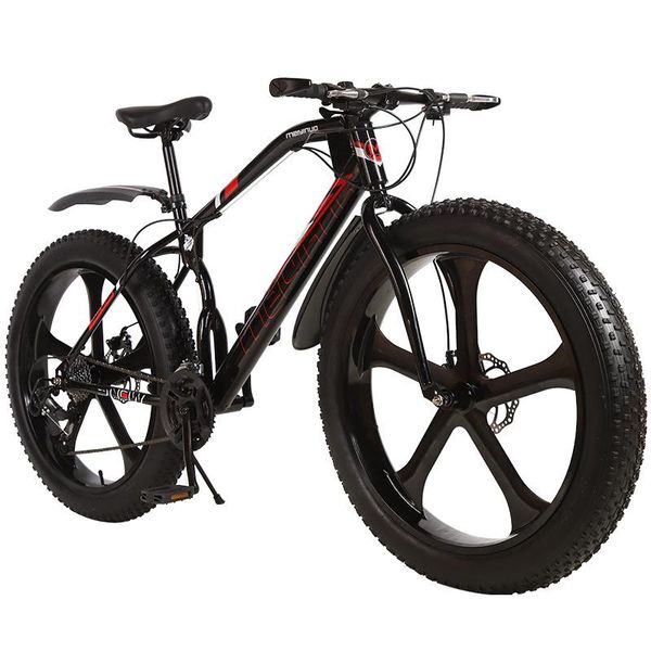 snowmobile 26 inch double disc wide tires off-road speed bike knight bicycle mountain bike
snowmobile 26 inch double disc wide tires off-road speed bike knight bicycle mountain bike