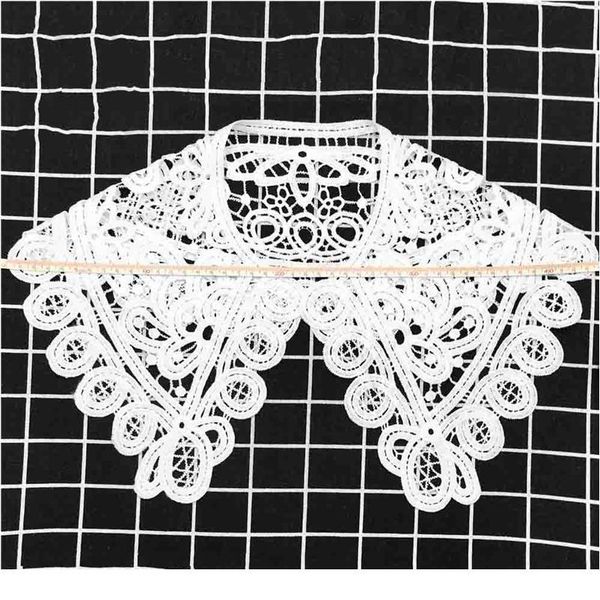 white milk silk big collar flower korean women's hollow lace detachable lapel shirt fake collar women clothes acc qyldbf, Blue;red
white milk silk big collar flower korean women's hollow lace detachable lapel shirt fake collar women clothes acc qyldbf, Blue;red