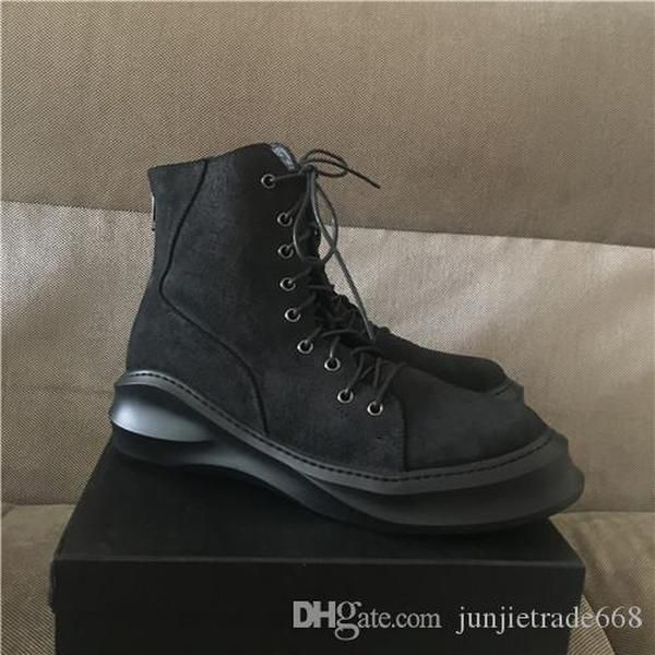 new handmade толстая подошва howhide замшевая кожа подкова юль стиль роскошные сапоги реальная картина мотоциклы зимние ботинки, Black
new handmade толстая подошва howhide замшевая кожа подкова юль стиль роскошные сапоги реальная картина мотоциклы зимние ботинки, Black