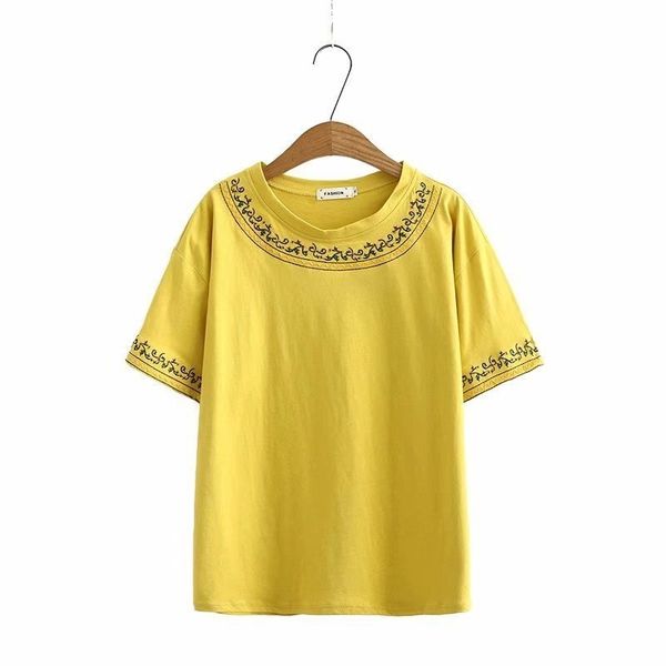 of summer short-sleeved cotton big-sized, floral embroidered shirts big-size oq7u, White
of summer short-sleeved cotton big-sized, floral embroidered shirts big-size oq7u, White