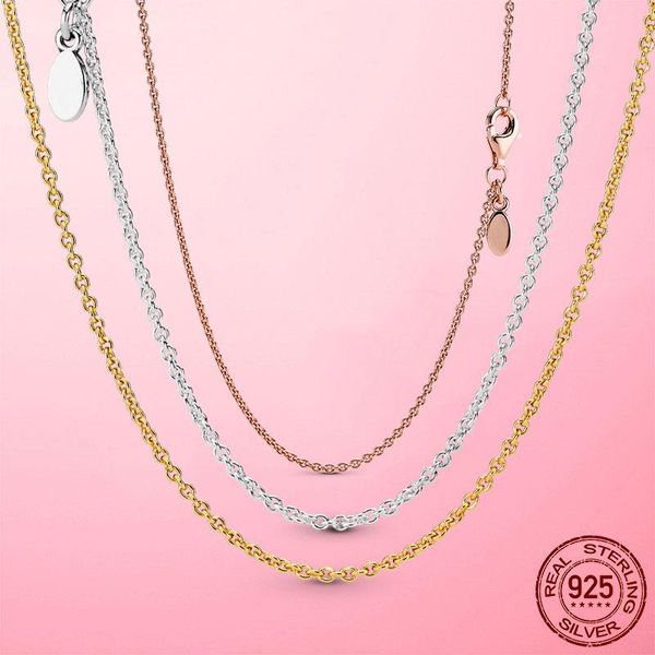 925 sterling silver classic cable chain necklace rose gold color necklace chain sterling silver jewelry gift making
925 sterling silver classic cable chain necklace rose gold color necklace chain sterling silver jewelry gift making