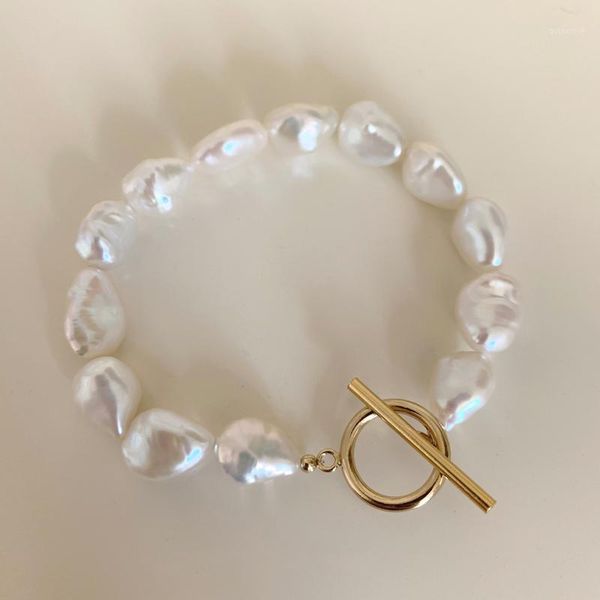 kbjw white/black/purple freshwater pearl bracelet 9-10mm good quality real baroque pearl bracelets for women gift for women1, Golden;silver
kbjw white/black/purple freshwater pearl bracelet 9-10mm good quality real baroque pearl bracelets for women gift for women1, Golden;silver