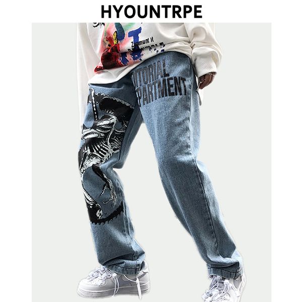 mens fashion printed denim jeans autumn high street casual loose straight zipper jean jogger hip hop streetwear pants new jeans 201111, Blue
mens fashion printed denim jeans autumn high street casual loose straight zipper jean jogger hip hop streetwear pants new jeans 201111, Blue
