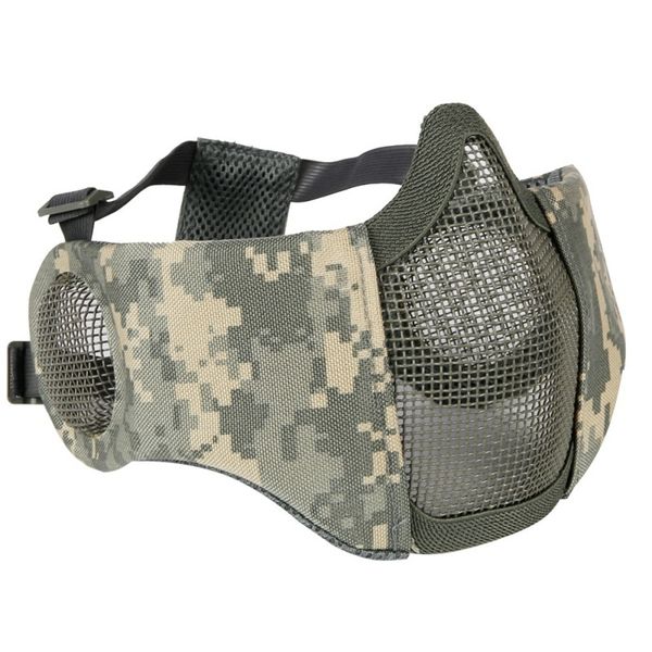 half face carbon steel mask, 1000d, nylon, adjustable, foldable, ear protection, motorcycle outdoor sportswear, Black
half face carbon steel mask, 1000d, nylon, adjustable, foldable, ear protection, motorcycle outdoor sportswear, Black