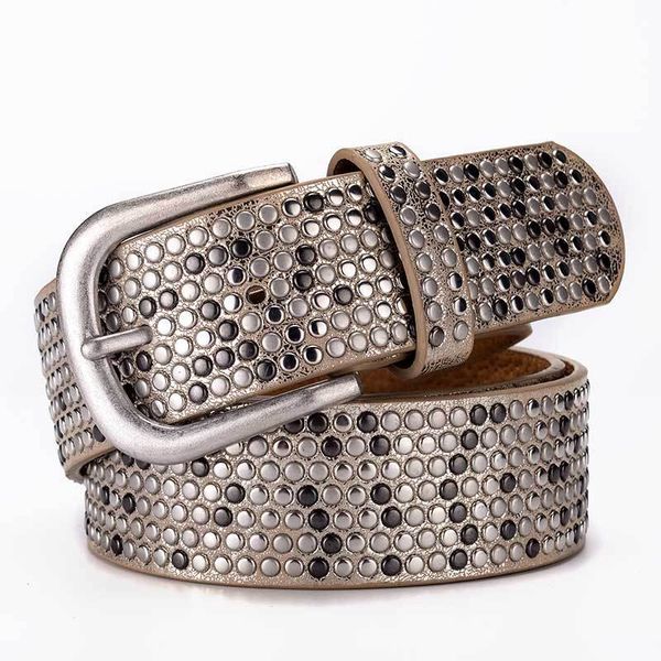 split leather pu women's new retro rivets decorative lady wild fashion cool european and american style wide belt 201120, Black;brown
split leather pu women's new retro rivets decorative lady wild fashion cool european and american style wide belt 201120, Black;brown