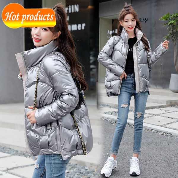 2020 new winter coat short stand-callor fashion woman's jacket padded women's casual warm woman parkas bread 9oz8, Black
2020 new winter coat short stand-callor fashion woman's jacket padded women's casual warm woman parkas bread 9oz8, Black