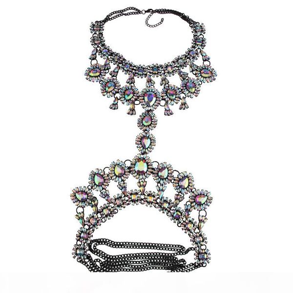 lady new summer long body necklace chain handmade ab crystal gem chunky maxi luxury gem statement necklace femme 3415 j190611, Silver
lady new summer long body necklace chain handmade ab crystal gem chunky maxi luxury gem statement necklace femme 3415 j190611, Silver