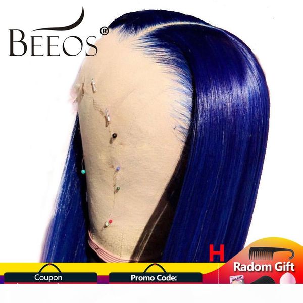 beeos colored blue 150% 13*6 lace front human hair wigs pre plucked hairline brazilian lace wig with baby hair remy, Black
beeos colored blue 150% 13*6 lace front human hair wigs pre plucked hairline brazilian lace wig with baby hair remy, Black