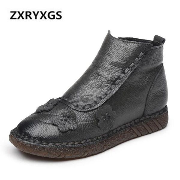 original handmade flower women boots 2020 new spring retro genuine leather boots comfort plus velvet women casual shoes, Black
original handmade flower women boots 2020 new spring retro genuine leather boots comfort plus velvet women casual shoes, Black