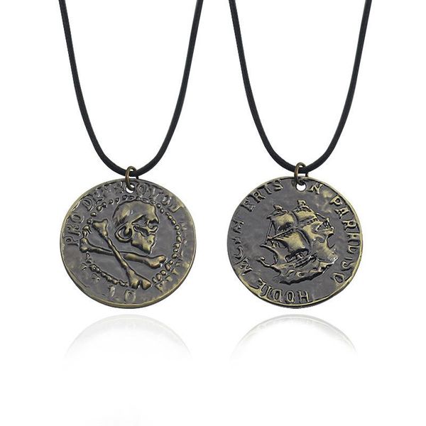 pendant necklaces uncharted 4 coin necklace nathan drake figure cosplay game ps4 pirate skull, Silver
pendant necklaces uncharted 4 coin necklace nathan drake figure cosplay game ps4 pirate skull, Silver
