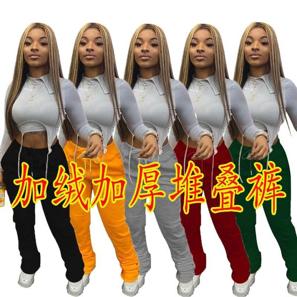 cm801 european and american women's autumn and winter warmth cashmere casual stacking pants multicolor casual women's pants, Black;white
cm801 european and american women's autumn and winter warmth cashmere casual stacking pants multicolor casual women's pants, Black;white
