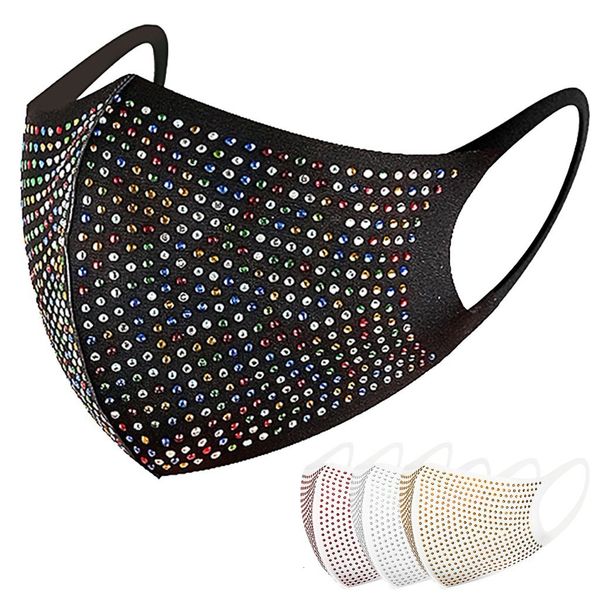 factoryd2zofashion sparkly rhinestone elastic reusable washable bling 2020 mask for decoration face jewelry
factoryd2zofashion sparkly rhinestone elastic reusable washable bling 2020 mask for decoration face jewelry