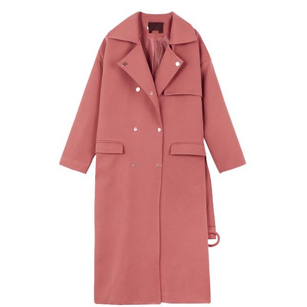 fashion 2020 spring autumn casual double breasted simple classic long trench coat with belt chic female windbreaker, Tan;black
fashion 2020 spring autumn casual double breasted simple classic long trench coat with belt chic female windbreaker, Tan;black