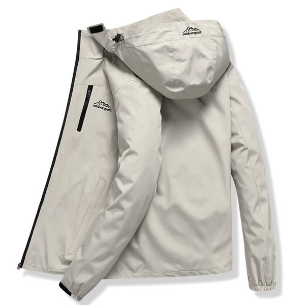 men's casual waterproof jacket 2020 spring autumn tourism windbreaker bomber jacket male raincoat windproof hooded coat 5xl c1212, Black;brown
men's casual waterproof jacket 2020 spring autumn tourism windbreaker bomber jacket male raincoat windproof hooded coat 5xl c1212, Black;brown