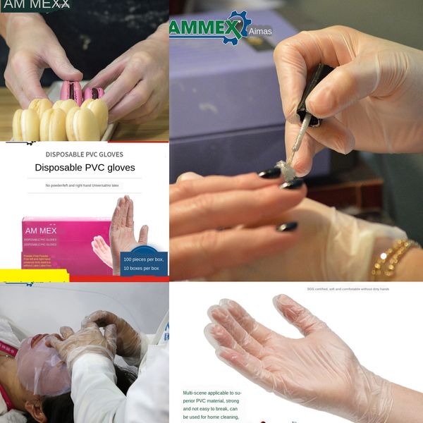 food disposable pvc aimas non-powder gpx3c thickened grade transparent electronic non-slip gloves5puq
food disposable pvc aimas non-powder gpx3c thickened grade transparent electronic non-slip gloves5puq