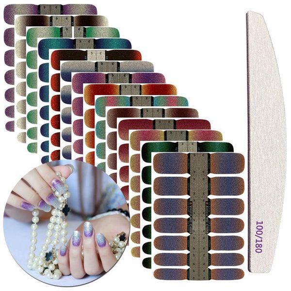 glitter powder gradient color stickers nail wraps full cover nail polish sticker diy self-adhesive art decoration beauty, Black
glitter powder gradient color stickers nail wraps full cover nail polish sticker diy self-adhesive art decoration beauty, Black