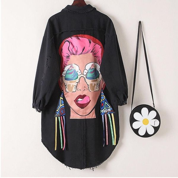 2020 new arrival women's sweatshirts denim,jeans jacket size 4xl loose thin women fashion full sleeve o-collar hot, Black;brown
2020 new arrival women's sweatshirts denim,jeans jacket size 4xl loose thin women fashion full sleeve o-collar hot, Black;brown