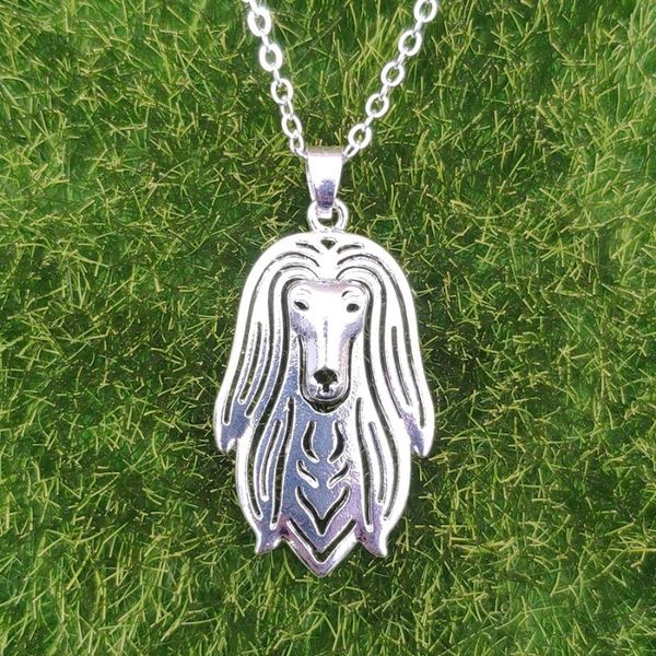 afghan hound dog animal pendant necklace gold black rose jewelry for women male female girls n190, Silver
afghan hound dog animal pendant necklace gold black rose jewelry for women male female girls n190, Silver