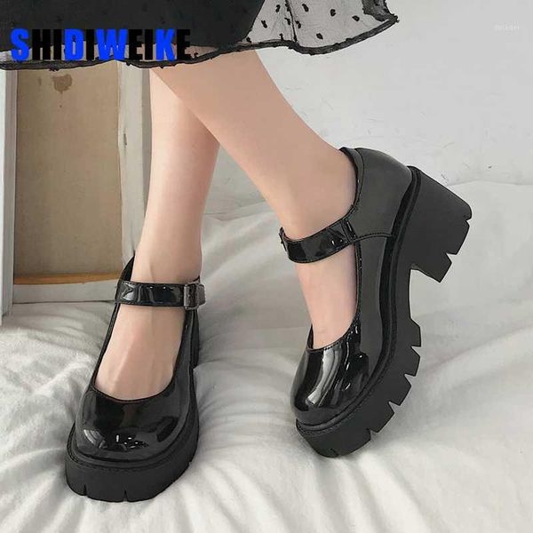 2020 new black high heels shoes women pumps fashion patent leather platform shoes woman round toe mary jane mujer ac0161
2020 new black high heels shoes women pumps fashion patent leather platform shoes woman round toe mary jane mujer ac0161