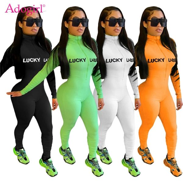 adogirl letter embroidery ribbed jumpsuit fall winter women turtleneck long sleeve zipper romper casual tracksuit overalls 201007, Black;white
adogirl letter embroidery ribbed jumpsuit fall winter women turtleneck long sleeve zipper romper casual tracksuit overalls 201007, Black;white