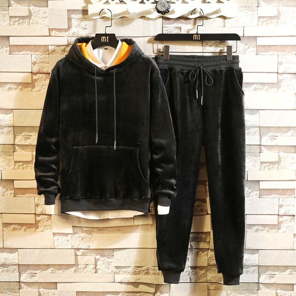 2020 spring autumn tracksuits thick hoodies + pants suit fleece sweatshirt sportswear set casual men's jogging, Gray
2020 spring autumn tracksuits thick hoodies + pants suit fleece sweatshirt sportswear set casual men's jogging, Gray