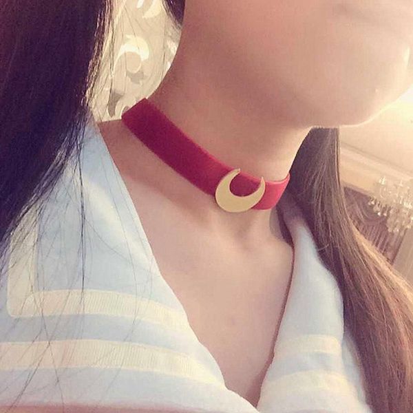 cartoon anime sailor moon velvet necklace stylish simplicity girl collars halloween masquerade beautiful cute necklace gift, Golden;silver
cartoon anime sailor moon velvet necklace stylish simplicity girl collars halloween masquerade beautiful cute necklace gift, Golden;silver