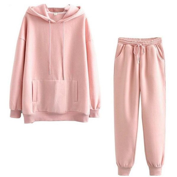2021 autumn winter women thick fleece 100% cotton suit 2 pieces sets hoodies sweatshirt and pants suits, Gray
2021 autumn winter women thick fleece 100% cotton suit 2 pieces sets hoodies sweatshirt and pants suits, Gray