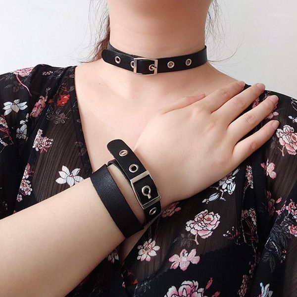 punk harajuku collar choker necklace black pu leather choker punk goth 100% handmade neck bracelet jewelry1, Golden;silver
punk harajuku collar choker necklace black pu leather choker punk goth 100% handmade neck bracelet jewelry1, Golden;silver