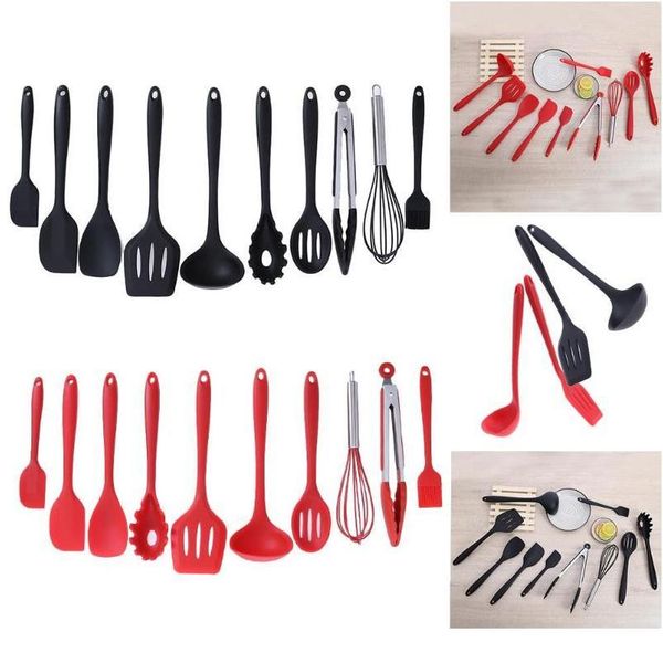 kitchenware 10 pcs/set of non - stick pan kitchen utensils set sile kitchenware cooking utensils kitchen set for bbyedi
kitchenware 10 pcs/set of non - stick pan kitchen utensils set sile kitchenware cooking utensils kitchen set for bbyedi