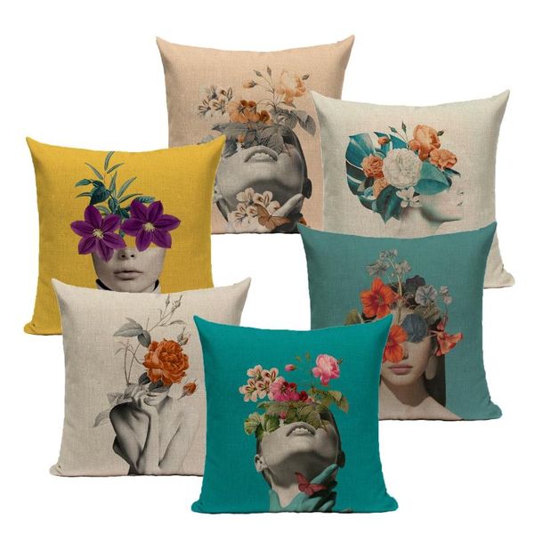 abstract print flower lady cushion cover sofa seat 40*40 45*45 pillowcase living room home decorative accessories pillow cases
abstract print flower lady cushion cover sofa seat 40*40 45*45 pillowcase living room home decorative accessories pillow cases