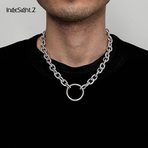 ingesight.z goth gothic chunky thick miami curb cuban choker necklace men punk geometric round circle pendant necklaces jewelry, Silver
ingesight.z goth gothic chunky thick miami curb cuban choker necklace men punk geometric round circle pendant necklaces jewelry, Silver