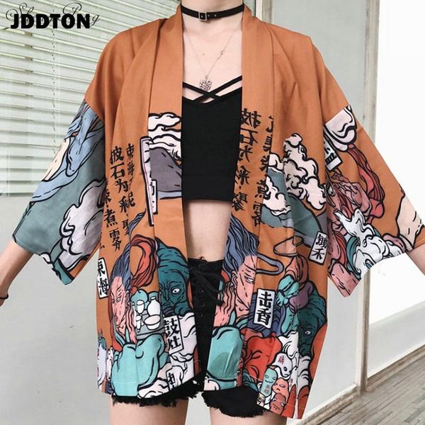 jddton summer women cotton linen kimono print loose fashion long cardigan outerwear vintage coats casual female overcoats je093, Black;brown
jddton summer women cotton linen kimono print loose fashion long cardigan outerwear vintage coats casual female overcoats je093, Black;brown