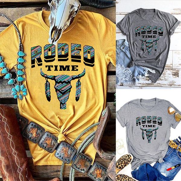 rodeo time bull head print harajuku t shirt women short sleeve vintage tshirts cute graphic summer female vogue t shirt, White
rodeo time bull head print harajuku t shirt women short sleeve vintage tshirts cute graphic summer female vogue t shirt, White