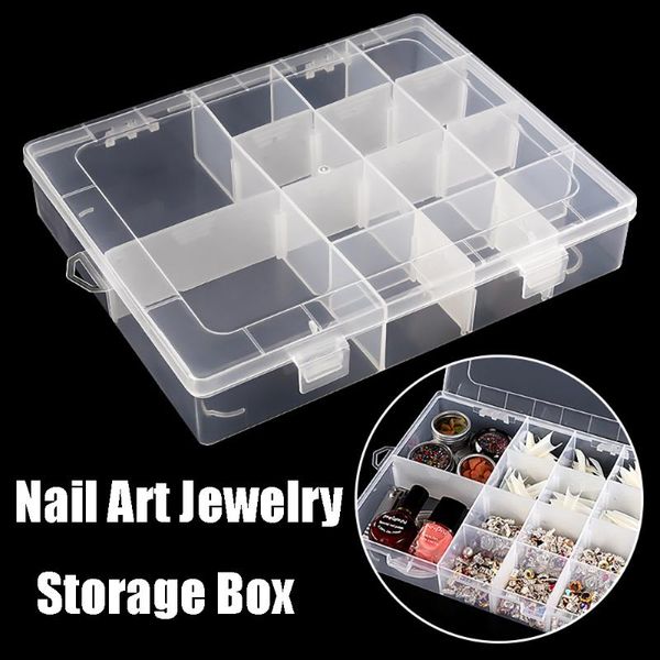 14 grid plastic transparent nail tips storage box case nail jewelry organizer manicure tool removable empty grid container
14 grid plastic transparent nail tips storage box case nail jewelry organizer manicure tool removable empty grid container