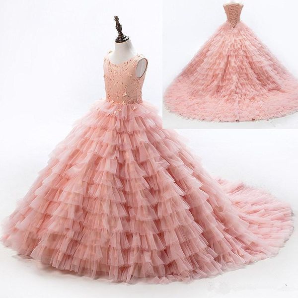 jewel lace up sleeveless ruffles tulle peach ball gown sweep train wedding dress flower girl dress, White;blue
jewel lace up sleeveless ruffles tulle peach ball gown sweep train wedding dress flower girl dress, White;blue